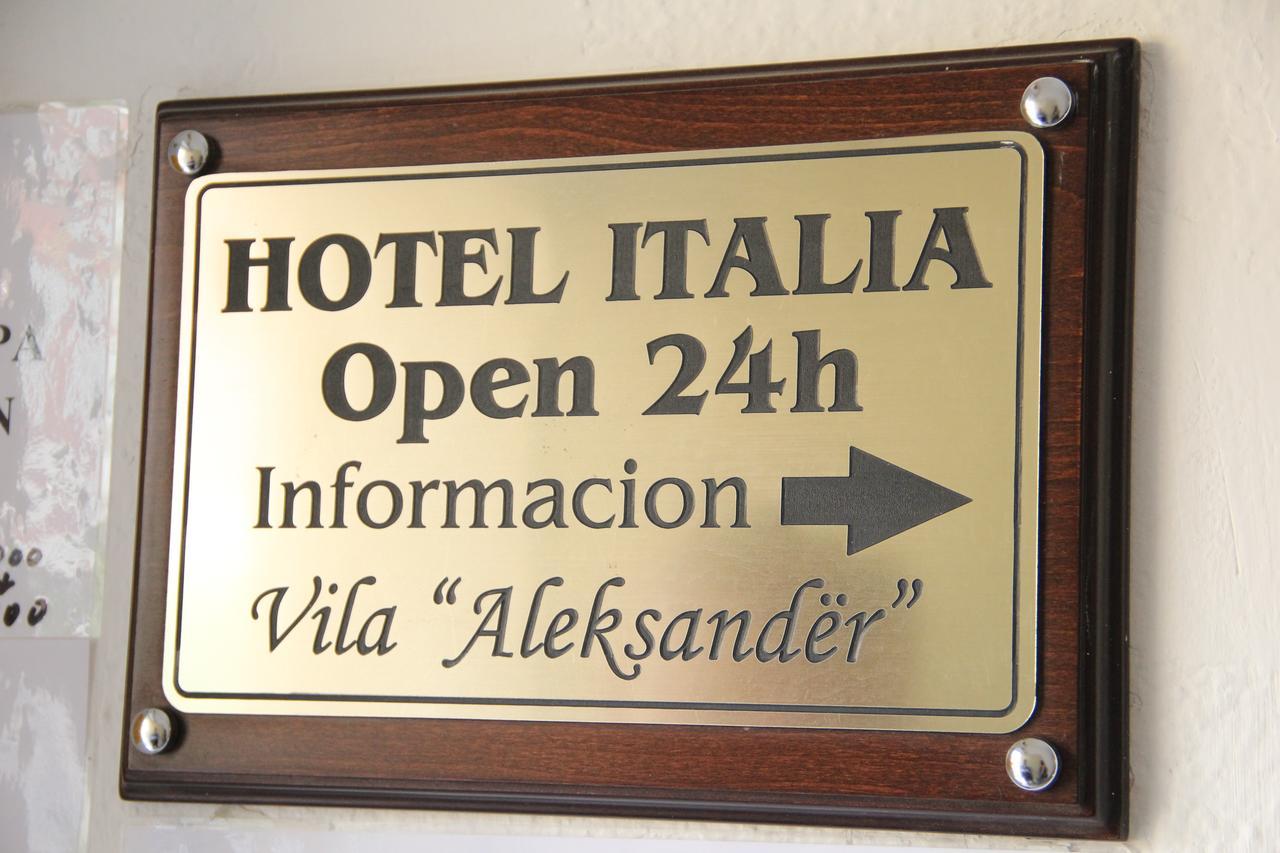 Hotel Italia Tirana Buitenkant foto